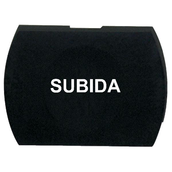 black cap marked SUBIDA for rectangular non illuminated pushbutton Ø16