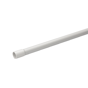 Mureva Tube GT 3321 - PVC - tulipé - D=16 mm - long 3 m - Gris