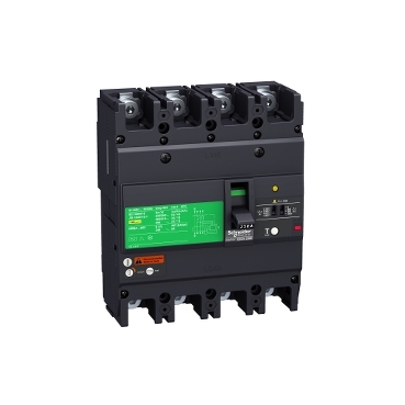 EZCV250H 36KA 3P3D 080A MG EASYPACT EARTH LEAKAGE CIRCUIT BREAKE