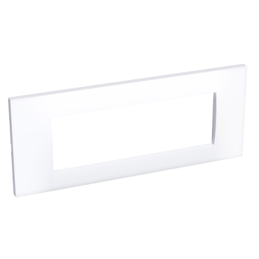 Altira - plaque 3 postes - entraxe 45 mm - blanc polaire