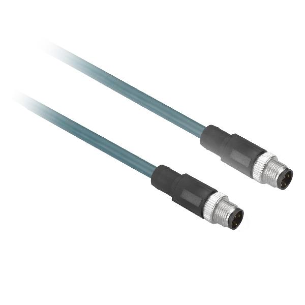 CABLE XG ETH M12-M12 1M