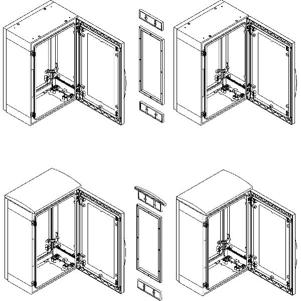 KIT JUXTAP.HORZ. PLA12X4