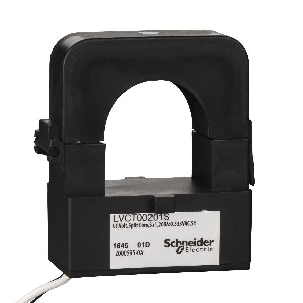 Transfo de courant LVCT 200 A - sortie 0,333V - tore ouvrant - Ø=32 mm x H=32mm