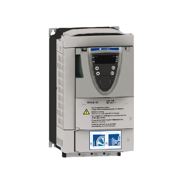 variable speed drive ATV61 - 5.5kW 7.5HP - 200...240V - IP20 - reinforced