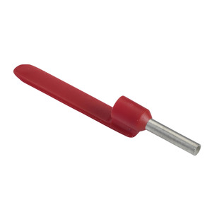 Embout E moyen 1mm² rouge NF