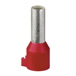 Embout E moyen 10mm² rouge DIN