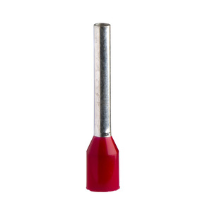 Embout long 1mm² rouge DIN