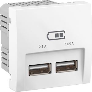 DOUBLE CHARGEUR USB 2.1A