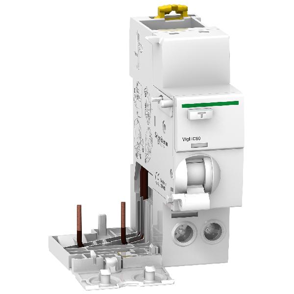 BLOC DIF iC60 - blocs additifs mis à la terre - 2P - 25A - 10mA - type SI