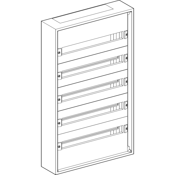 COF PACK 5rangées 120mod saillie L550