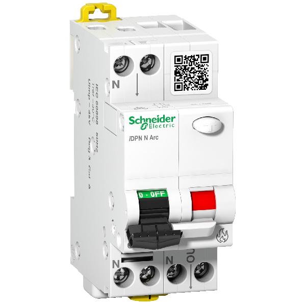 Acti 9 - iDPN N Arc - 1PN 10A B 6000A - Arc fault detection disjoncteur