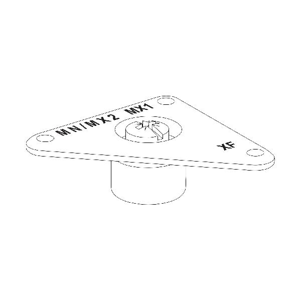 MTZ1/2/3 - fixation pour déclencheur MX/XF/MN