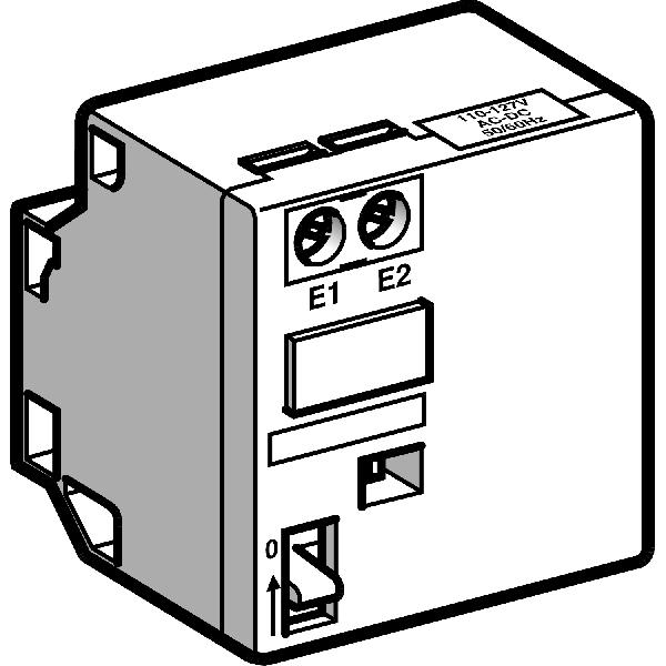 bloc d accrochage mécanique TeSys 100 V CC et CA 50 à 60 Hz