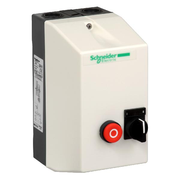 TeSys LE - enclosed DOL reversing starter - 9 A - 110 V AC coil