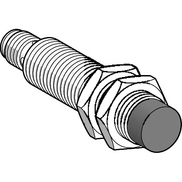 détecteur inductif XS2 cylindrique M18 Sn 8 mm connecteur M12