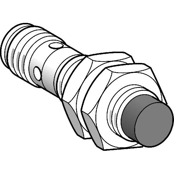 détecteur inductif XS2 cylindrique M12 Sn 4 mm connecteur M12