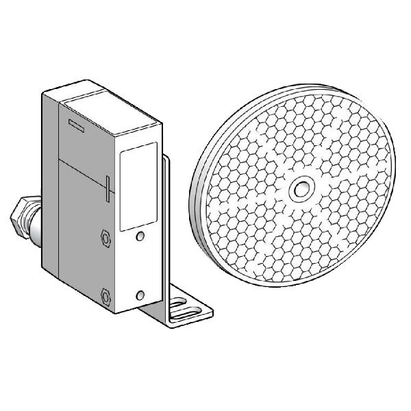 détecteur photoélectrique XUJ reflex Sn 8 m Pg 11