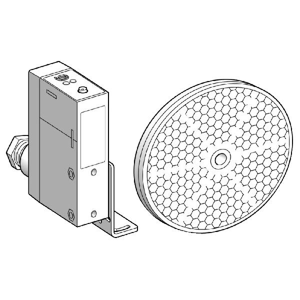 détecteur photoélectrique XUJ reflex Sn 8 m Pg 11