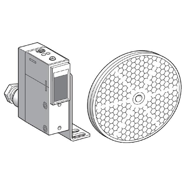 détecteur photoélectrique XUJ reflex polarisé Sn 6 m Pg 11