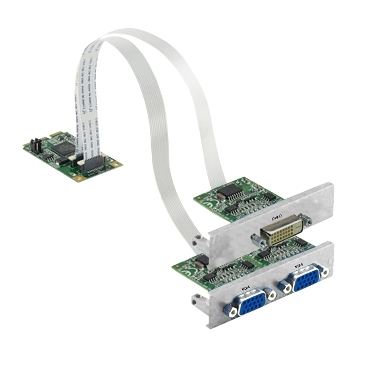 Interface mini PCIE 2VGA