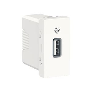 Chargeur USB 1A 1m Blanc