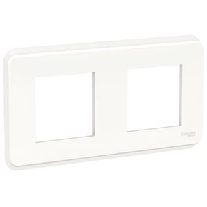 Plaque de finition Blanc 2P