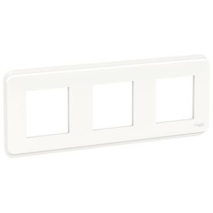 Plaque de finition Blanc 3P