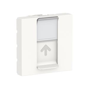 Prise 1 RJ45 S-One 2m Blanc