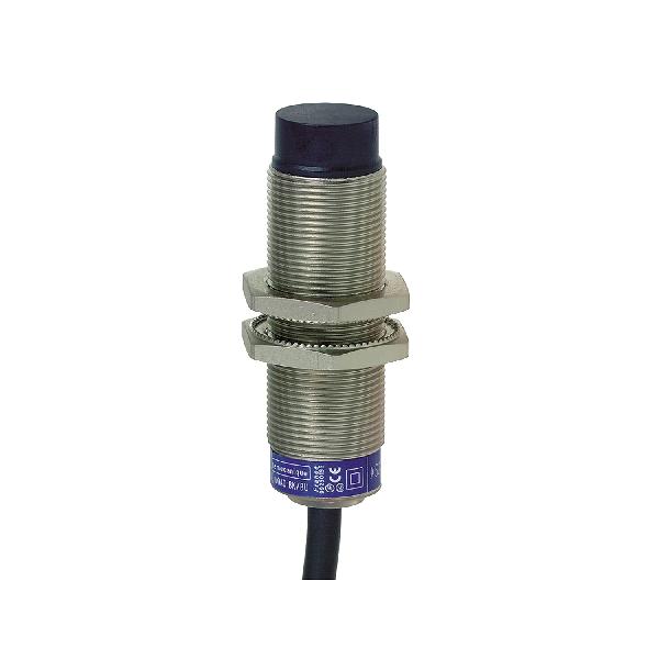 DETECTEUR INDUCTIF CYLINDRIQ M18 12 24V DC PNP NO 3FILS NON NOYABLE CABLE 10M