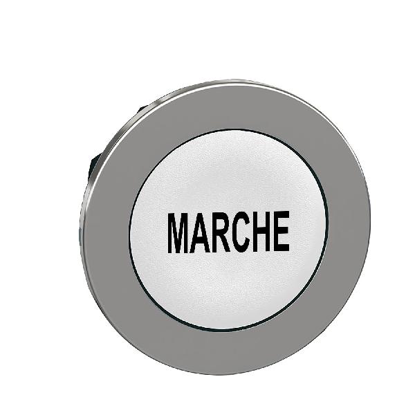 tête BP flush marqué blanc