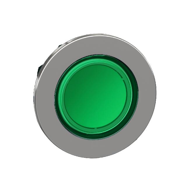 tête voyant DEL flush vert