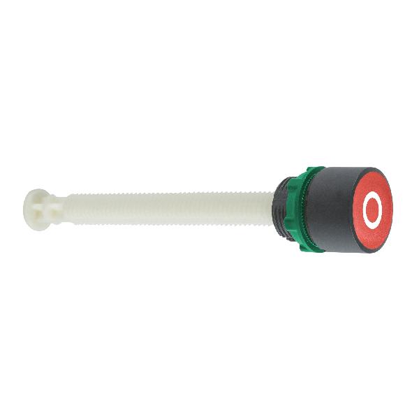 bouton-poussoir RAZ rouge Ø 22 - encastré S - distance d’activation 120..257mm