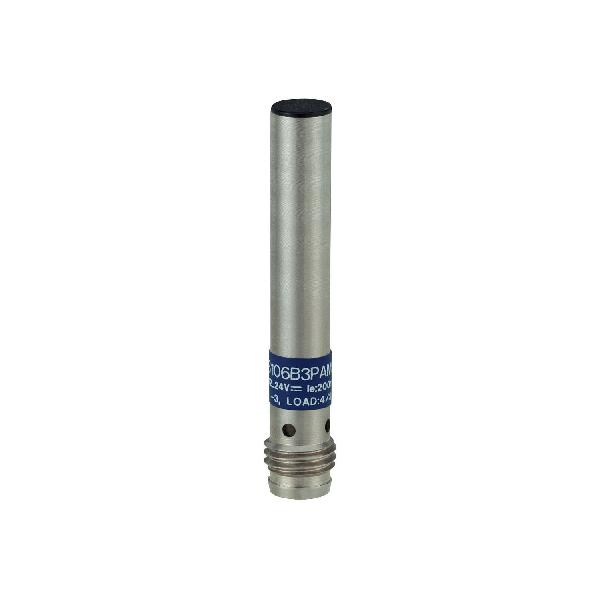 détecteur inductif XS1 cylindrique diam 6,5 mm Sn 2,5 mm connecteur M8