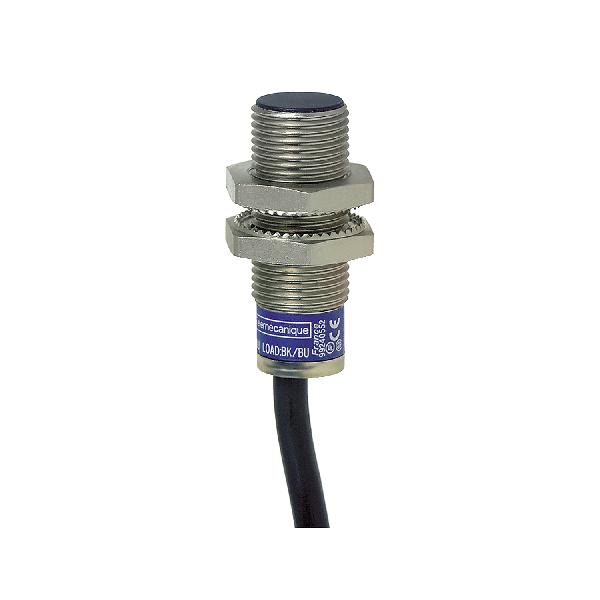 inductive sensor XS1 M12 - L50mm - brass - Sn4mm - 12..24VDC - M12