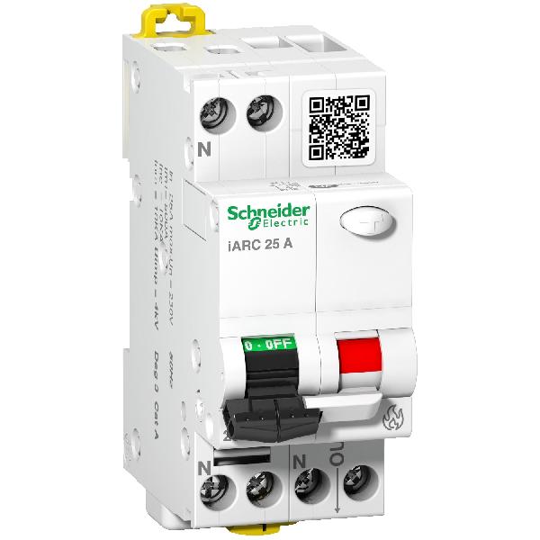 Arc fault detection device , Acti 9 iARC, 1PN, 25A