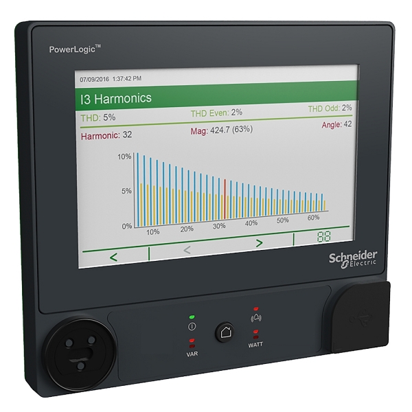 PowerLogic ION9 mouting adapter for Quality Meter + Remote Display back to back