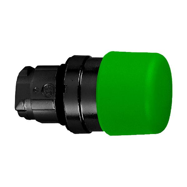 tête bouton poussoir Ø 30 mm - Ø 22 - vert