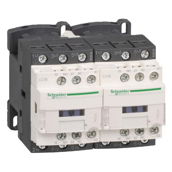 TeSys D reversing contactor - 3P(3 NO) - AC-3 -