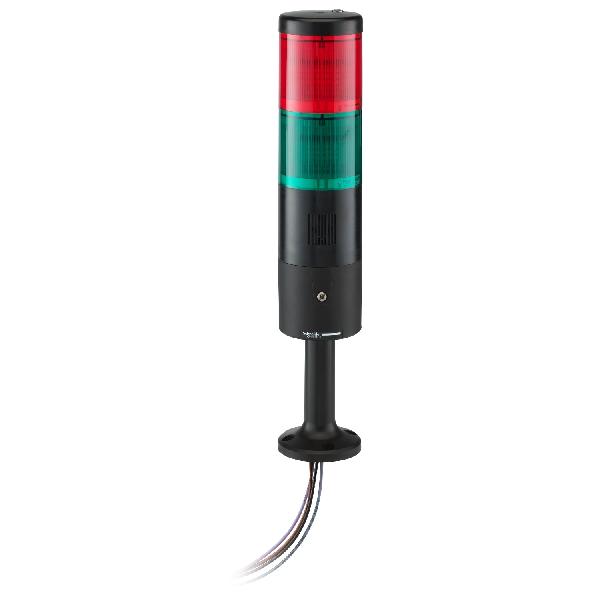 COLONNE 3 ETAGES BUZZER ET VERT FIXE DEL ET ROUGE FIXE DEL 230V