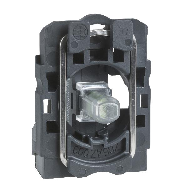 red light block with body/fixing collar integral LED 230...240V