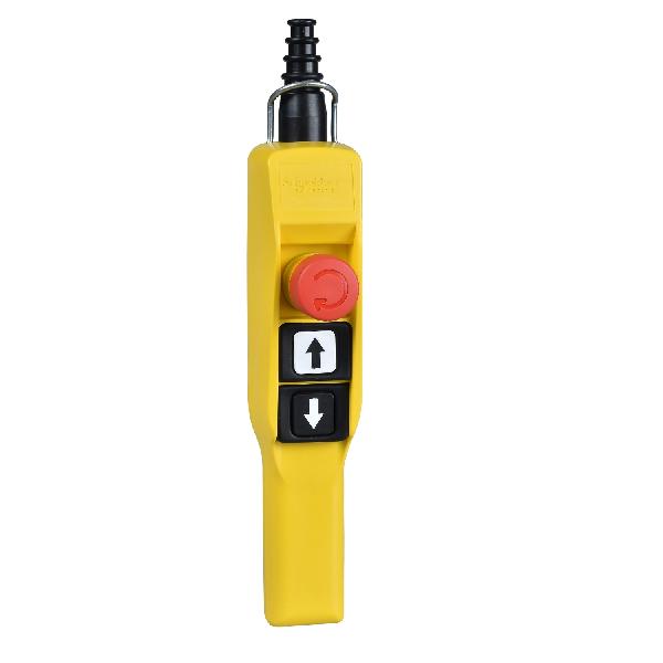 pendant station XAC-A pistol grip - 2 booted push buttons 1 Emergency stop