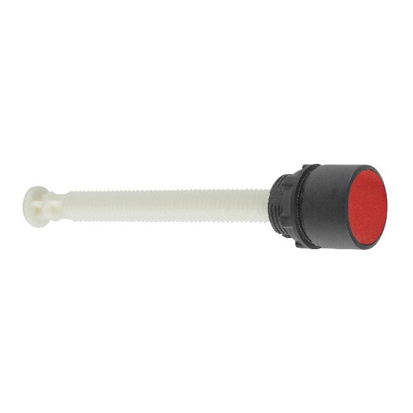 red flush reset pushbutton Ø22 unmarked for 17...120 mm actuation distance