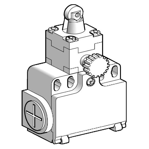 interrupteur de position XCKT poussoir à galet 1 F plus 1 O