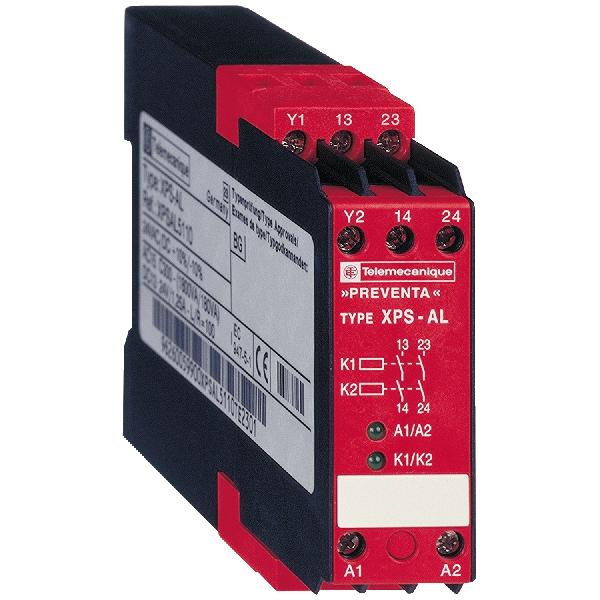 2 circuits de sécurité, 24VCA/CC