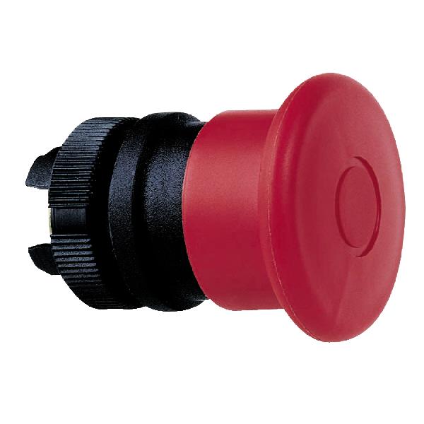 tête pour arrêt d urgence diam 40 mm poussertirer diam 22 rouge