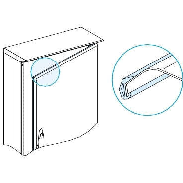 Kit joint de porte 6 à 18 modules IP43