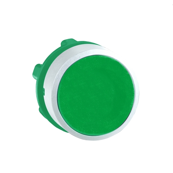 TETE BOUTON POUSSOIR DIAM22 VERT