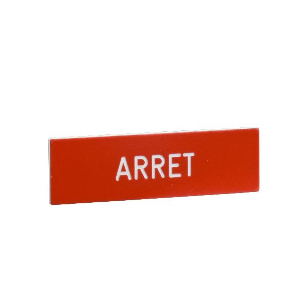 ETIQU ARRET