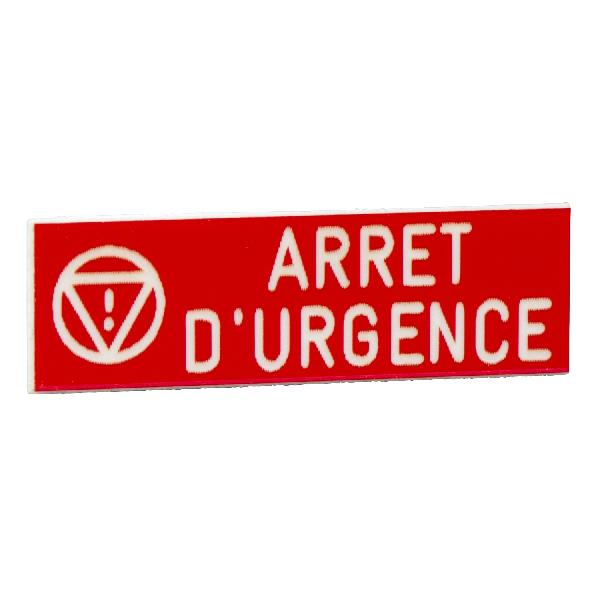 ETIQU ARRET D URGENCE