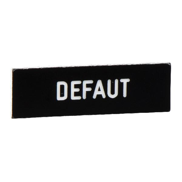 ETIQU DEFAUT